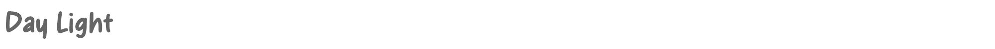 Day Light Day Light.otf font preview